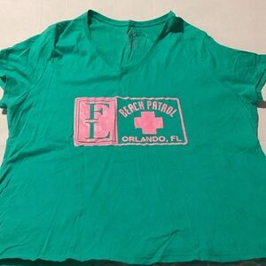 Beach Patrol Orlando, Florida T-Shirt - Green